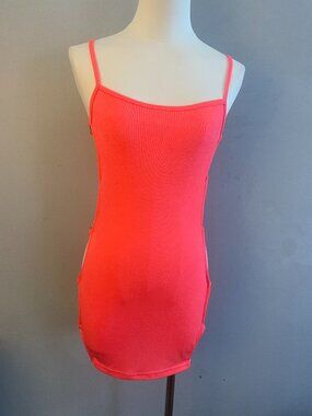 PrettyLittleThing Mini Dress with Gold Chain Detail Size 2